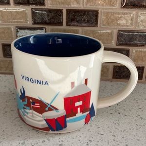 Starbucks 🌟 Virginia 🌳 You Are Here Mug